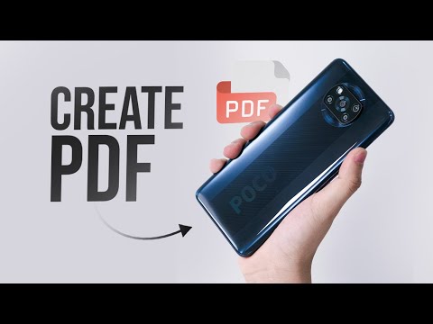 How to Create a PDF File on Android Phone (tutorial)