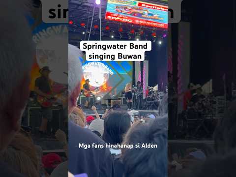 Springwater Band singing Buwan #springwater #band #buwancover