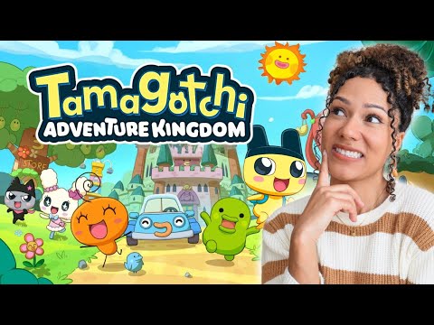 TAMAGOTCHI COZY GAME! - trying Tamagotchi Adventure Kingdom