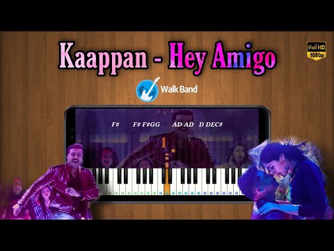 Kaappaan - Hey Amigo Song in Piano | Harris Jayaraj | Surya | K.V. Anand