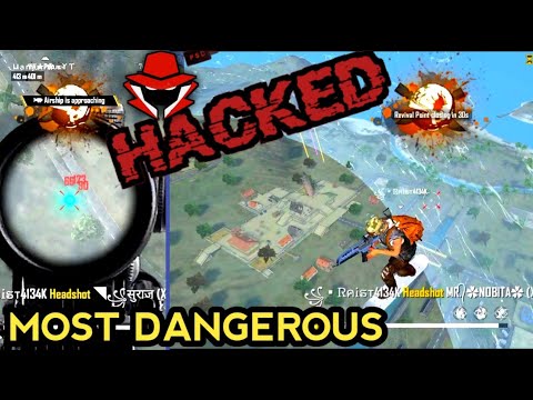 😱most dangerous hacker in free fire 🔥 || free fire hacker || #freefire #hackerfreefire