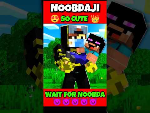 HIMLANDS NOOBDAJI IS SO CUTE 🥰 #himlands #smartypie #shortvideo #viral #minecraft #ytshorts