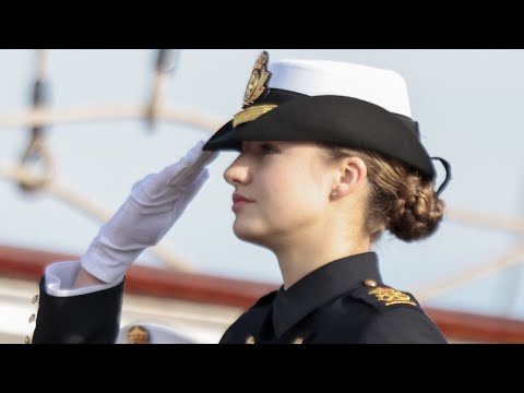 La Princesa Leonor, guardiamarina en Cádiz