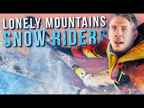 We go ski racing in Lonely Mountains: Snow Riders