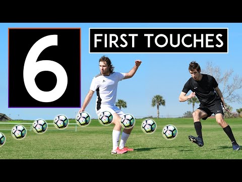 6 FIRST TOUCH SKILLS that DESTROY DEFENDERS