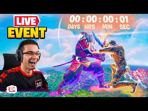 NickEh30 reacts to Fortnite Live Event! (Portal Fight)