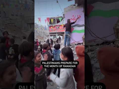 palestine preparation for the month of Ramadan #ramadan #ramadankareem #shorts