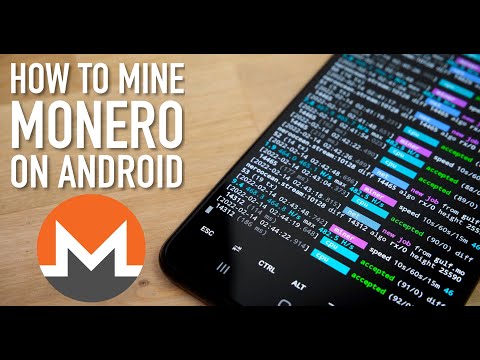 How to Mine XMR Monero CryptoCurrency on an Android Phone / Tablet