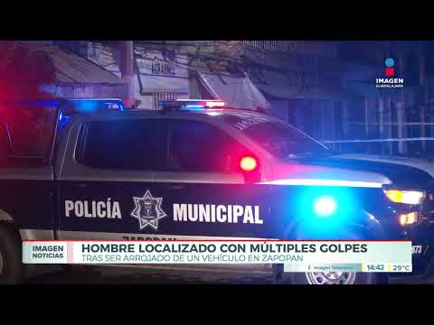 Arrojan desde un vehículo a hombre golpeado en Zapopan | Noticias GDL con Fabiola Anaya