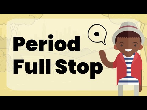 When to Use a Period or a Full Stop - Punctuation Rules