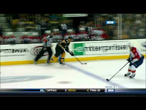 Brad Marchand hat trick; Bruins smoke Florida 8-0 12/23/2011 (1080p)