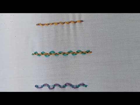 3Types of stitch for the beginners 💯🙏