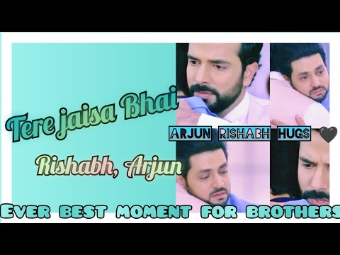 Arjun and rishabh best moment 🖤🔥🖤 Bhai tere jaisa Bhai #manitjoura #shaktiarora #rishbh #arjun