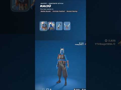 Raiju Bundle #fortnite #fortniteitemshop #fortniteskins #fortniteskin #itemshop #itemshoprightnow