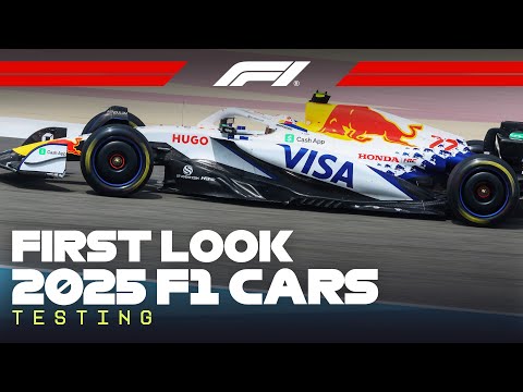 First Look At Cars On Track! | F1 Pre-Season Testing 2025