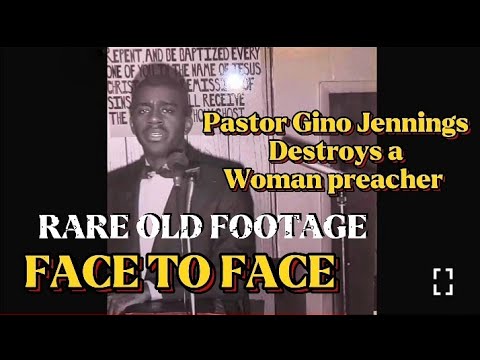 Pastor Gino Jennings destroys a Woman Preacher (Debate)