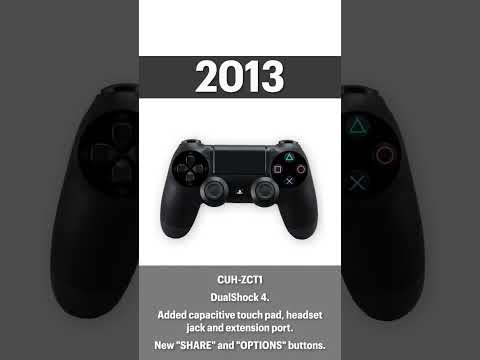 Sony PlayStation Controller Evolution #shorts