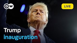 Live: Donald Trump inaugurated as 47th US president | DW News