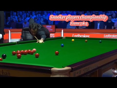 Snooker players championship Ronnie O’Sullivan Vs Murphy ( frame 3 & 4).