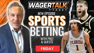 WagerTalk Today | Free Sports Picks | College Basketball Predictions | UFC Fight Night | 3/14/25