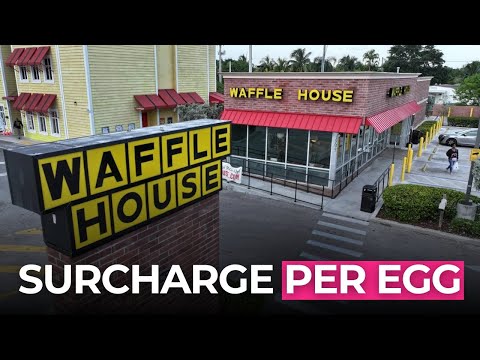 Waffle House Adding 50 Cent Surcharge Per Egg