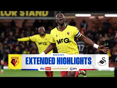 Watford vs Swansea City: Extended Highlights | EFL Championship | CBS Sports Golazo