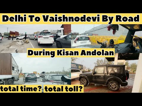 Delhi To Katra By Road | Delhi To Vaishno Devi By Road | Delhi To Jammu By Road | Thakur Saurav Vlog