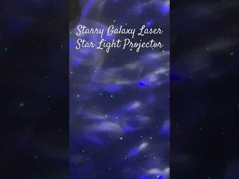 STAR LIGHT PROJECTOR | STARRY GALAXY STAR PROJECTOR LIGHT FOR BEDROOM ❤️‍🔥