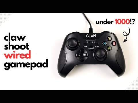 Claw Shoot Wired Gamepad for PC Unboxing & Review!