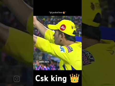 Csk 💛👑#csk #chennai #dhoni #thalapathy #mahi #ipl #rcb #rcbfans #rcbvscsk #viralshorts