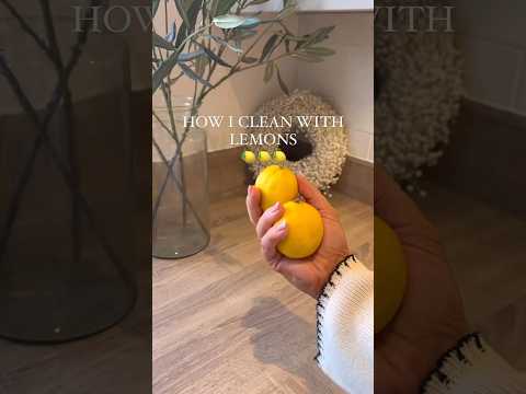 Have you tried cleaning with lemons 🍋🍋 #cleaninghacks #shortsvideo #cleaningtips #homehacks #clean