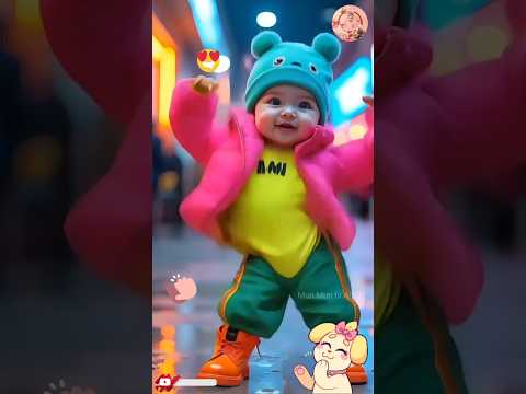 Dum dum dum dika dika 😜🙏 || baby dance video || #cute #dance #shortsfeed