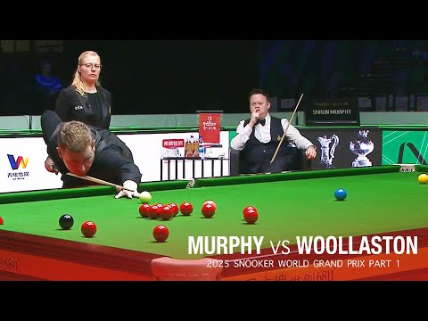 Shaun Murphy vs Ben Woollaston 2025 Snooker World Grand Prix Part 1