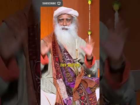 biology teacher joke Sadhguru