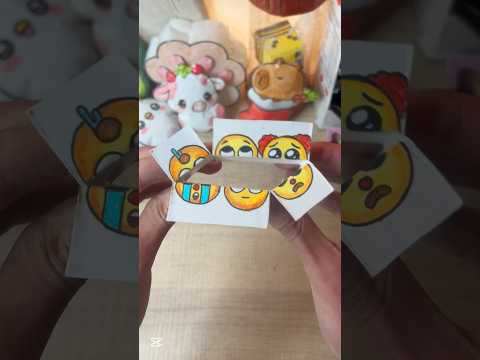 Diy Cute emojis 🤡😭🙄 #art #diy #crafts #papercraft #thingstodo #cute #cutecraft