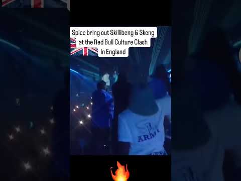 Spice bring out skillibeng N Skeng At Culture clash uk #viralvideo #shorts