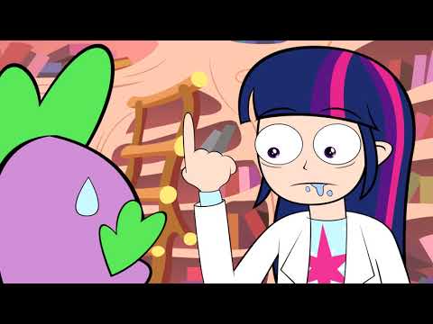 Twilight Sparkle Tells Spike About A Show She's been Watching