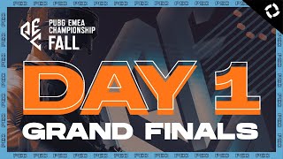 PUBG EMEA Championship: Fall // Grand Finals - Day 1