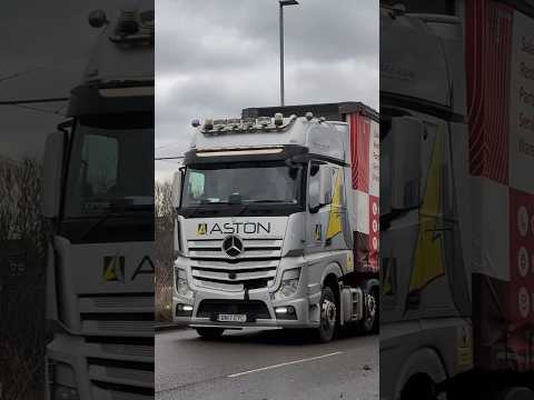 Aston Mercedes Actros #truck at Trafford Park #shortvideo #shorts #youtubeshorts