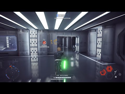 STAR WARS Battlefront II Galactic Assault (PS5) Luke Skywalker Gameplay