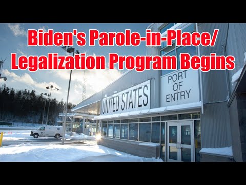 Biden's Parole in Place/Legalization Program Begins Today