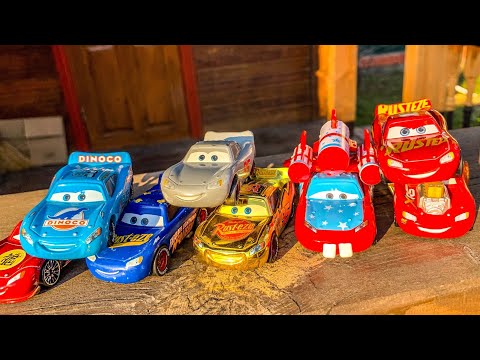 Disney Pixar Cars Lightning Mcqueen, Dinoco, Mater, Tex, Sarge, Finn, Frank, Guido, Mack, DJ, Wingo