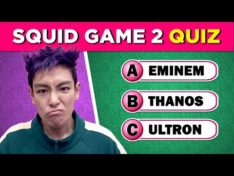 Ultimate Squid Game 2 Quiz🦑🎲 +50 Questions about Squid Game Season 2!