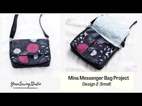 mina messenger bag Design 2 (small) - additional video tutorial