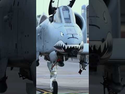 Fairchild Republic A-10 in Action#a10thunderboltii  #Warthog#MilitaryAviation#AirForce