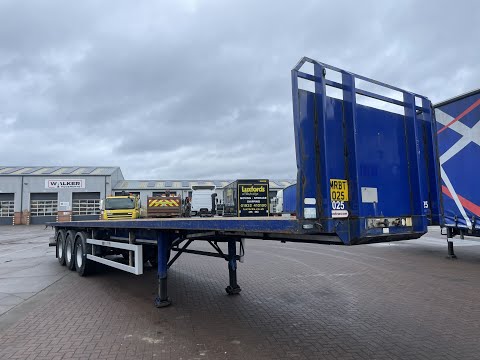 New In Stocklist For Sale: MONTRACON 45FT FLATBED TRAILER – 2015 – C389592