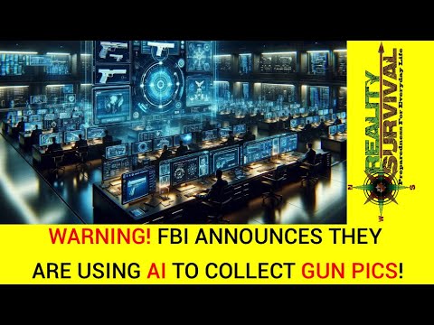 So IT BEGINS! -- FBI Starts USING AI To Collect GUN PICS