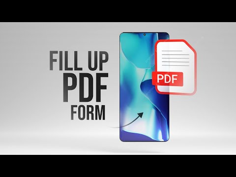 How to Fill Up PDF Form on Android (tutorial)