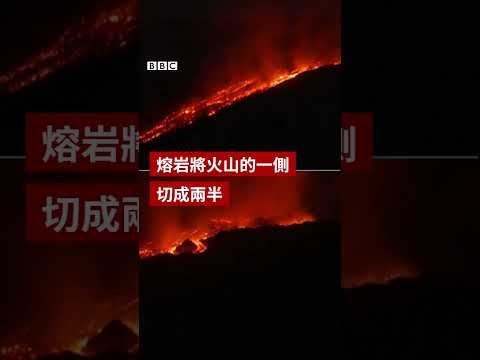 義大利埃特納火山在雪中爆發－ BBC News 中文