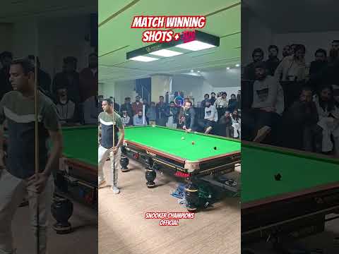 Snooker Winning Shots + 💯 Break | Mithu Reach Semi Final | Babri Snooker Academy #winning #shots